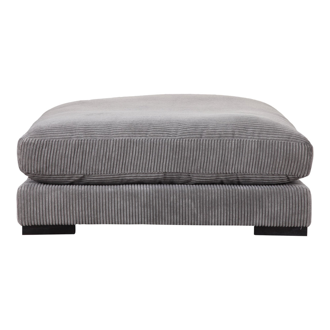 Tumble Ottoman Charcoal