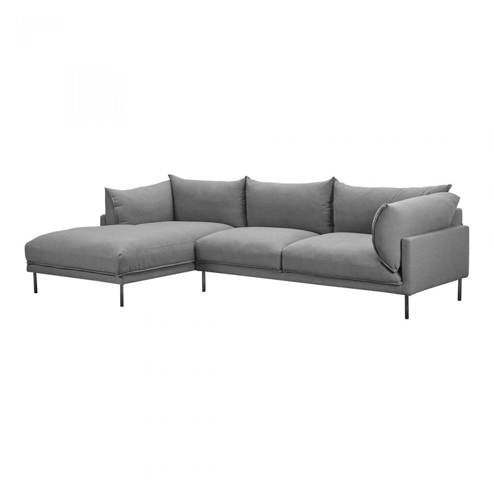 Jamara Sectional Charcoal Left