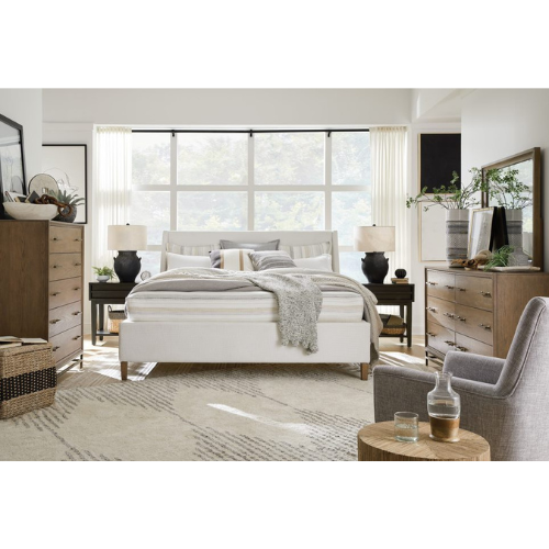 Lindon white King bedroom Set