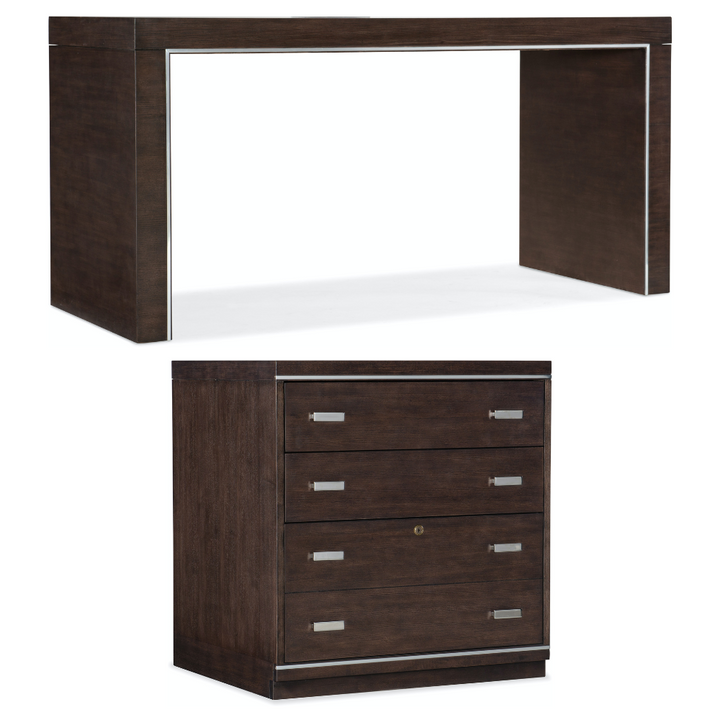 Office Desk w/ Lateral File