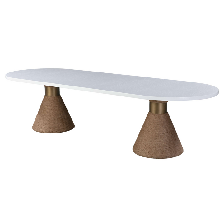 Rishi Natural Rope Oval Table