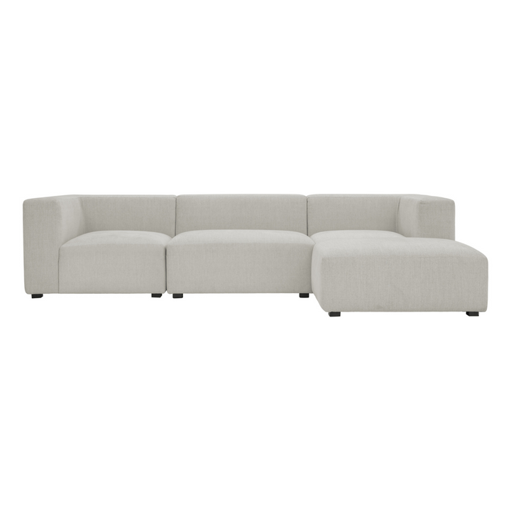 Romy Lounge Modular Sectional Warm Cotton