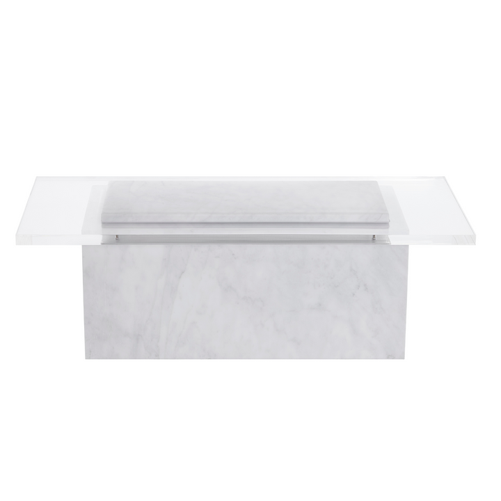 Marble coffee table