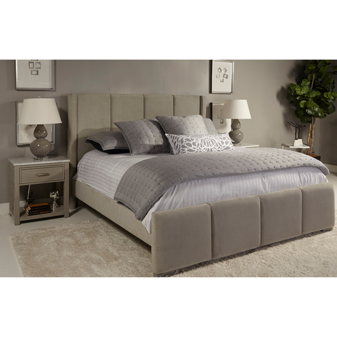 Sergio Gray HB Bedroom Set