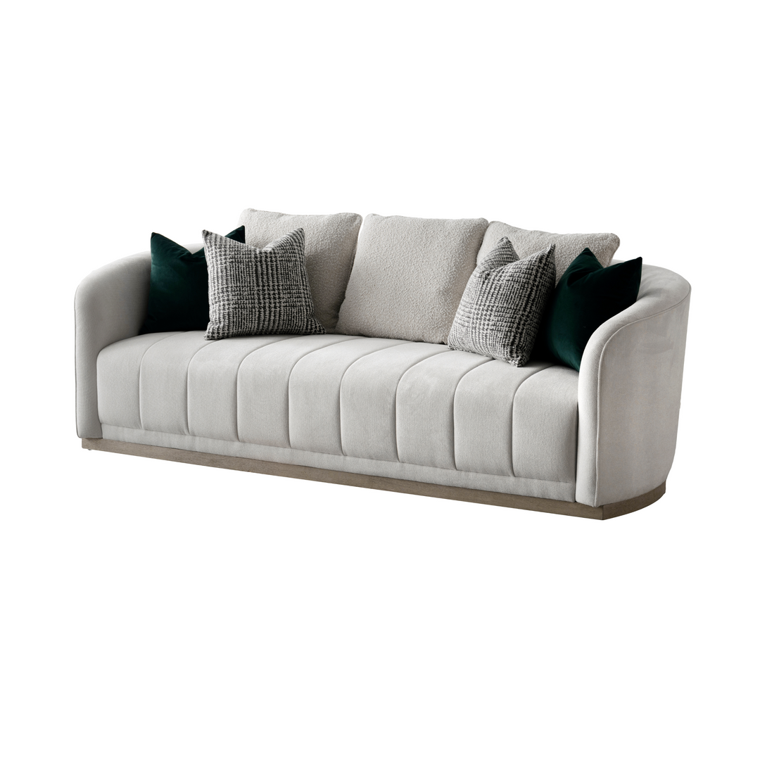 Sebastian Beige Sofa (233cm)