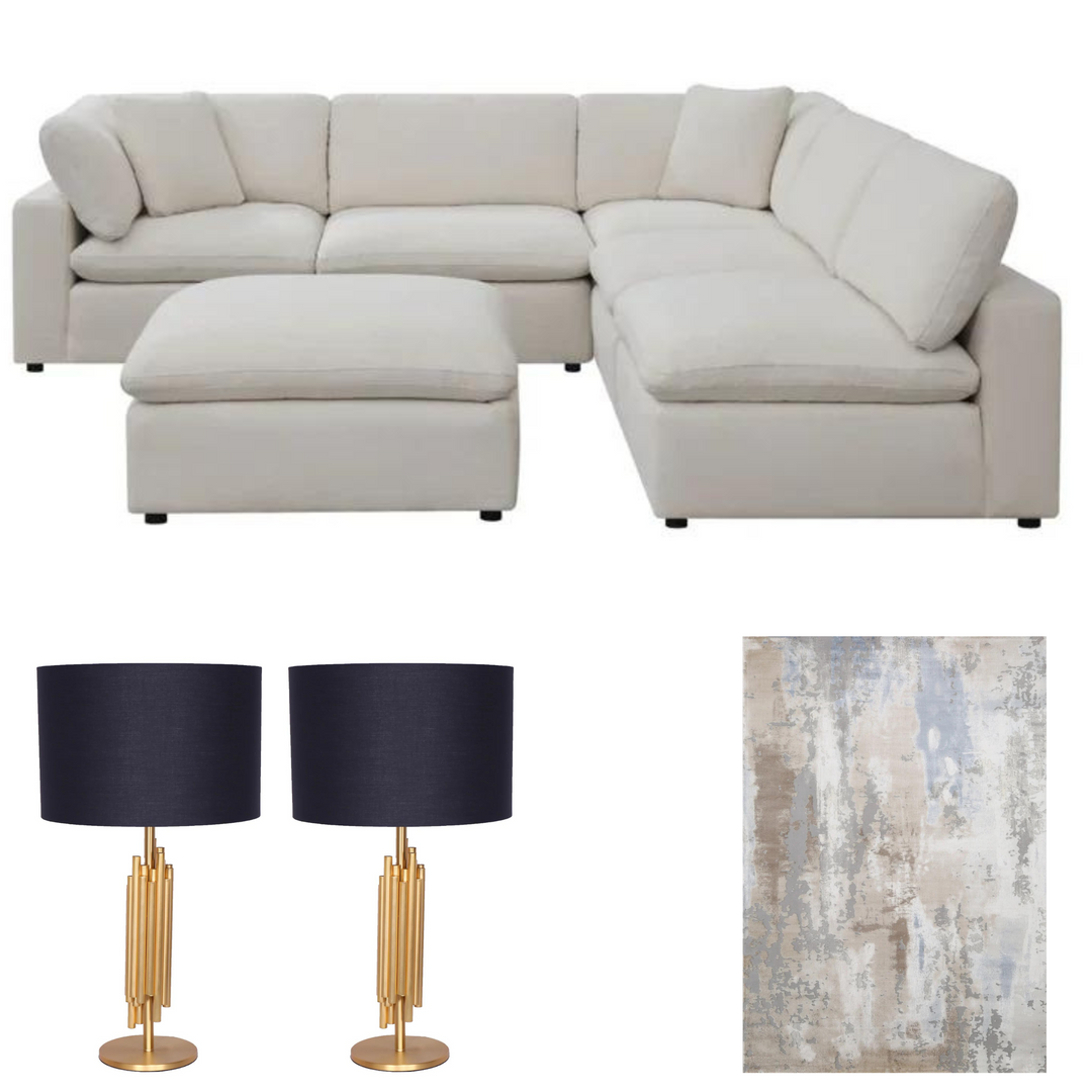 Cloud 9 Cotton Sectional