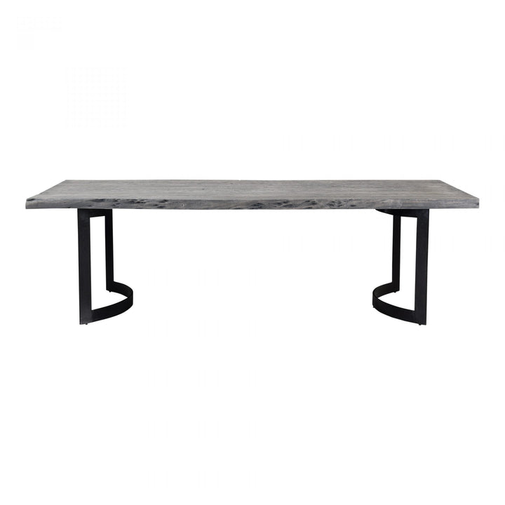 Bent Dining Table Small Weathered Grey
