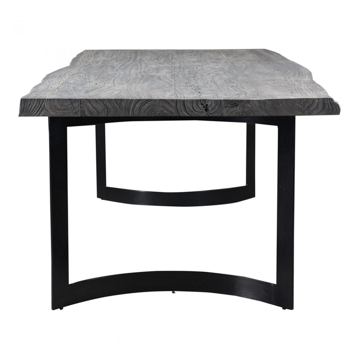 Bent Dining Table Small Weathered Grey