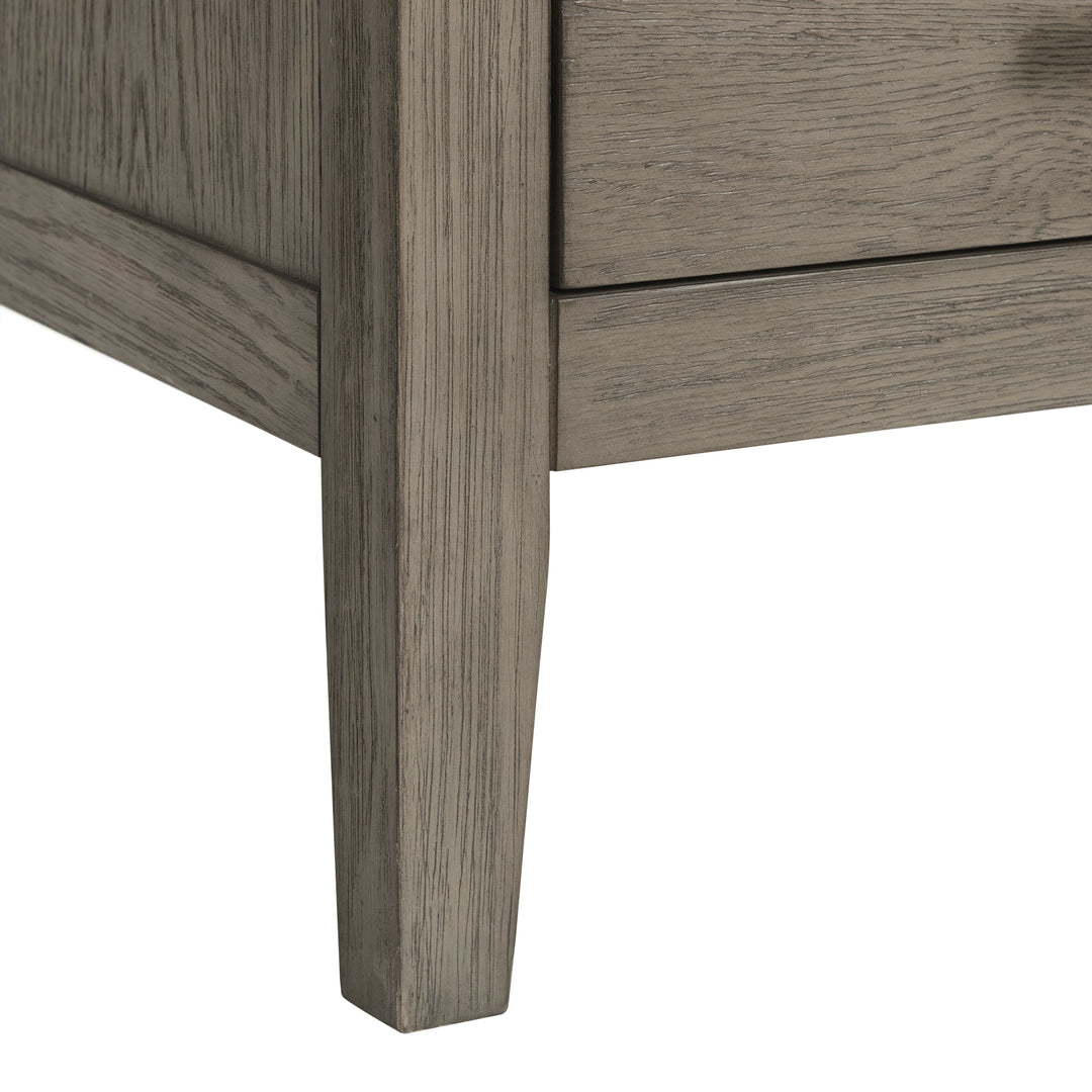 Versailles Contemporary 3-Drawer Nightstand With Usb