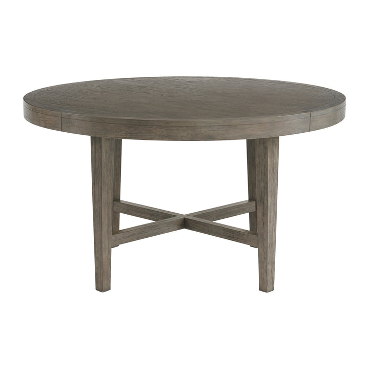 Versailles Contemporary Round Dining Table Complete