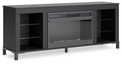 Cayberry 60" TV Stand with Electric Fireplace (151.511cm x 39.497cm)