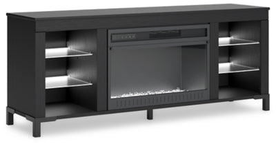 Cayberry 60" TV Stand with Electric Fireplace (151.511cm x 39.497cm)