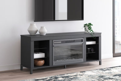 Cayberry 60" TV Stand with Electric Fireplace (151.511cm x 39.497cm)