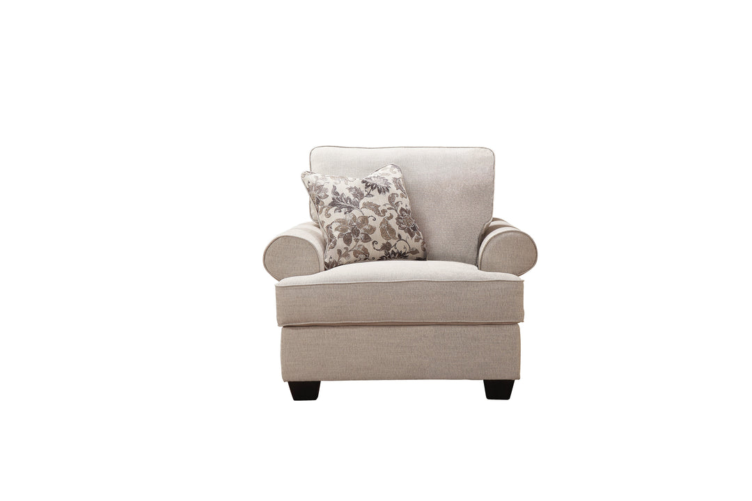 Alissa Grand Beige Living Room Set