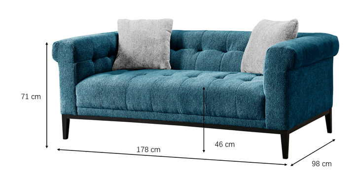 Agate Loveseat (178cm)