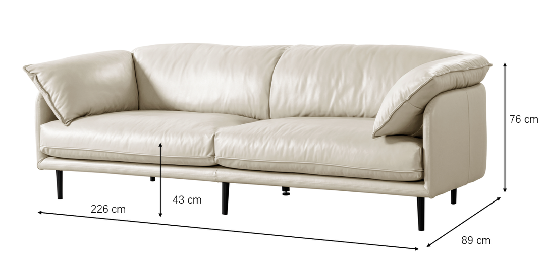 Ahad 3 Seater Sofa (226cm)