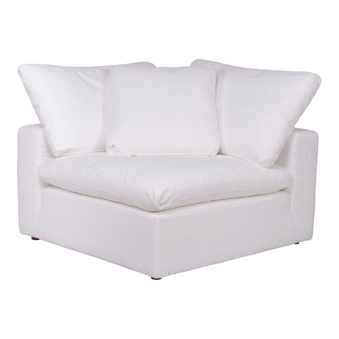 Clay Corner Chair Livesmart Fabric Cream