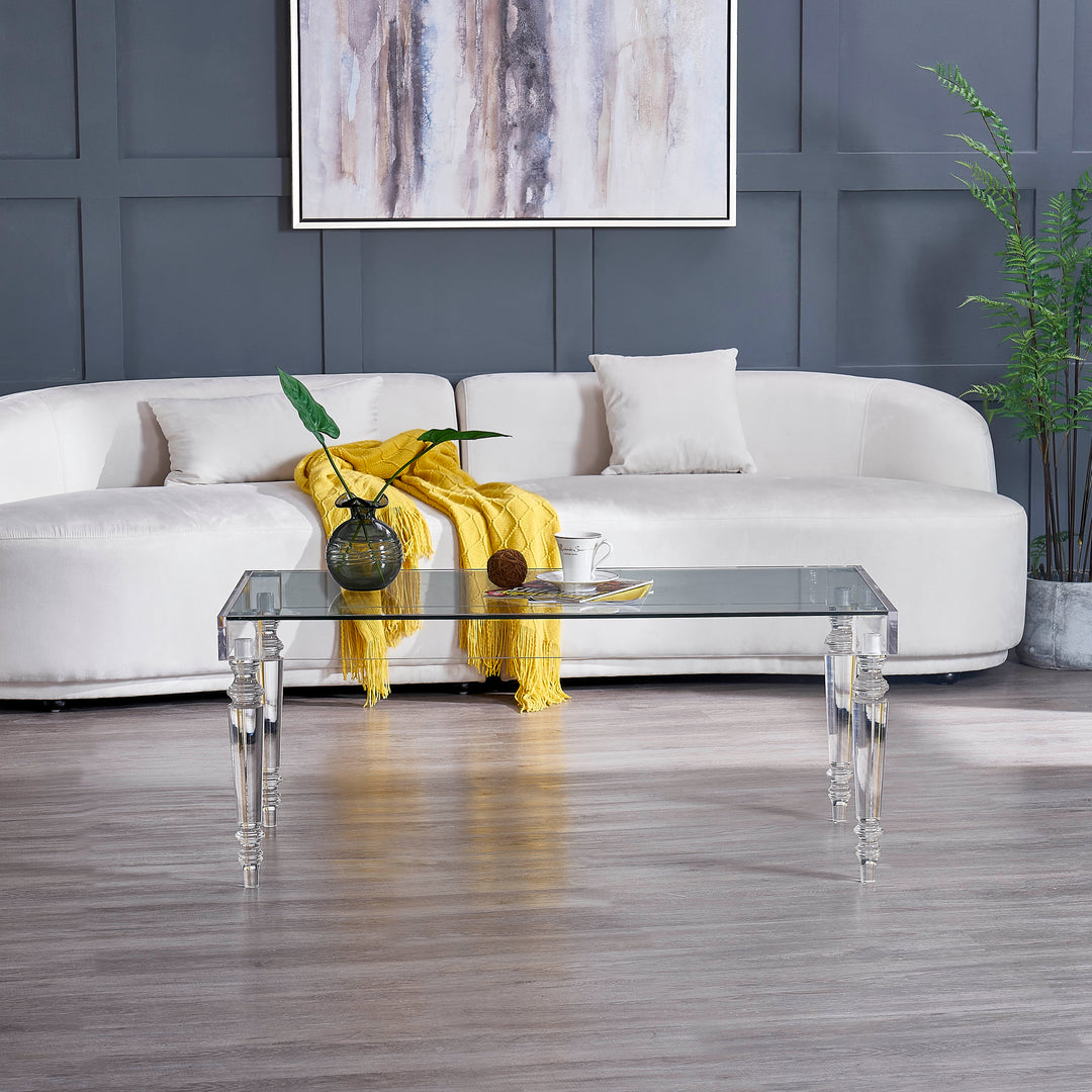 Ganley Acrylic Coffee Table