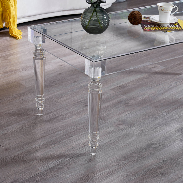 Ganley Acrylic Coffee Table