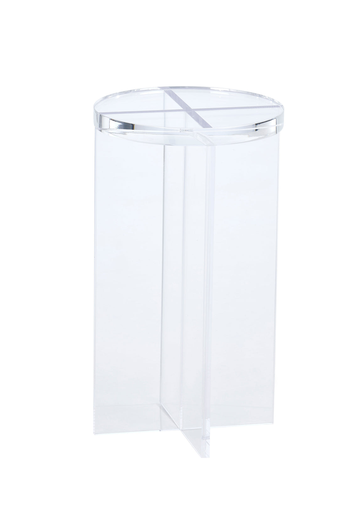 Acrylic End Table YM-F1057