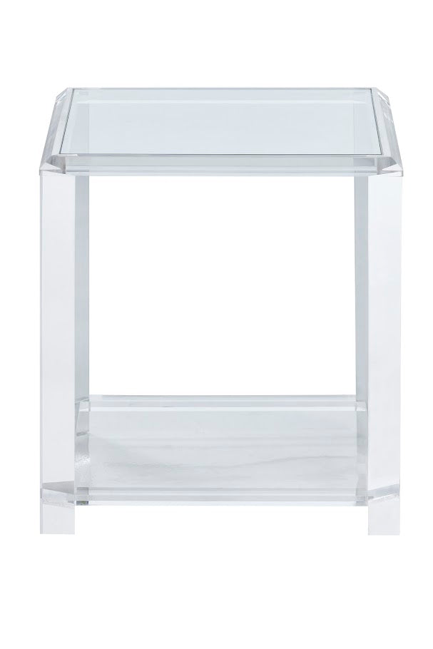 Morrigan Acrylic side table