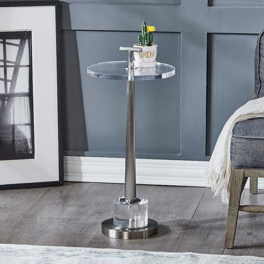Acrylic End Table Matte