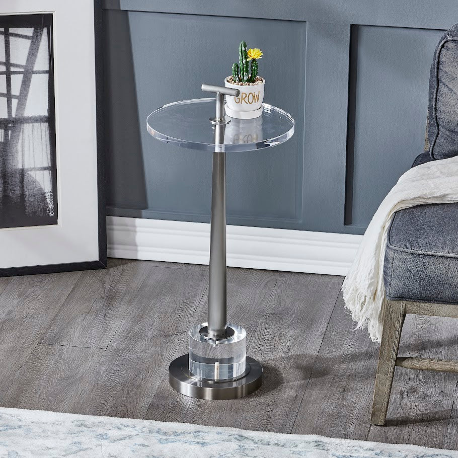 Acrylic End Table Matte