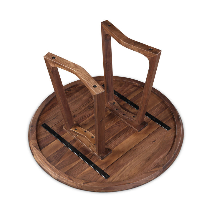 Silas Round Dining Table Walnut