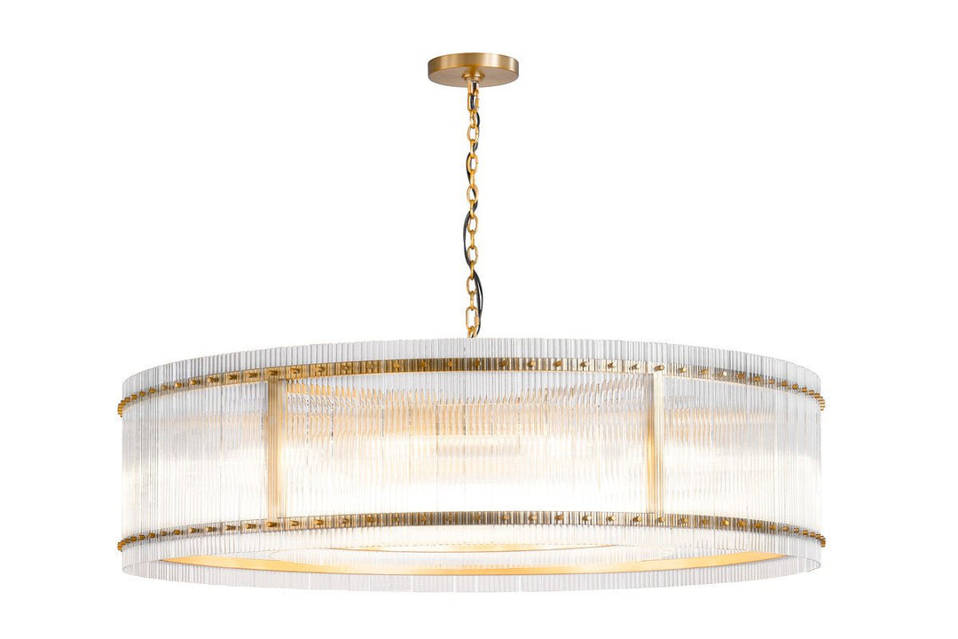 Abdul  60" Dia Pendant Lamp