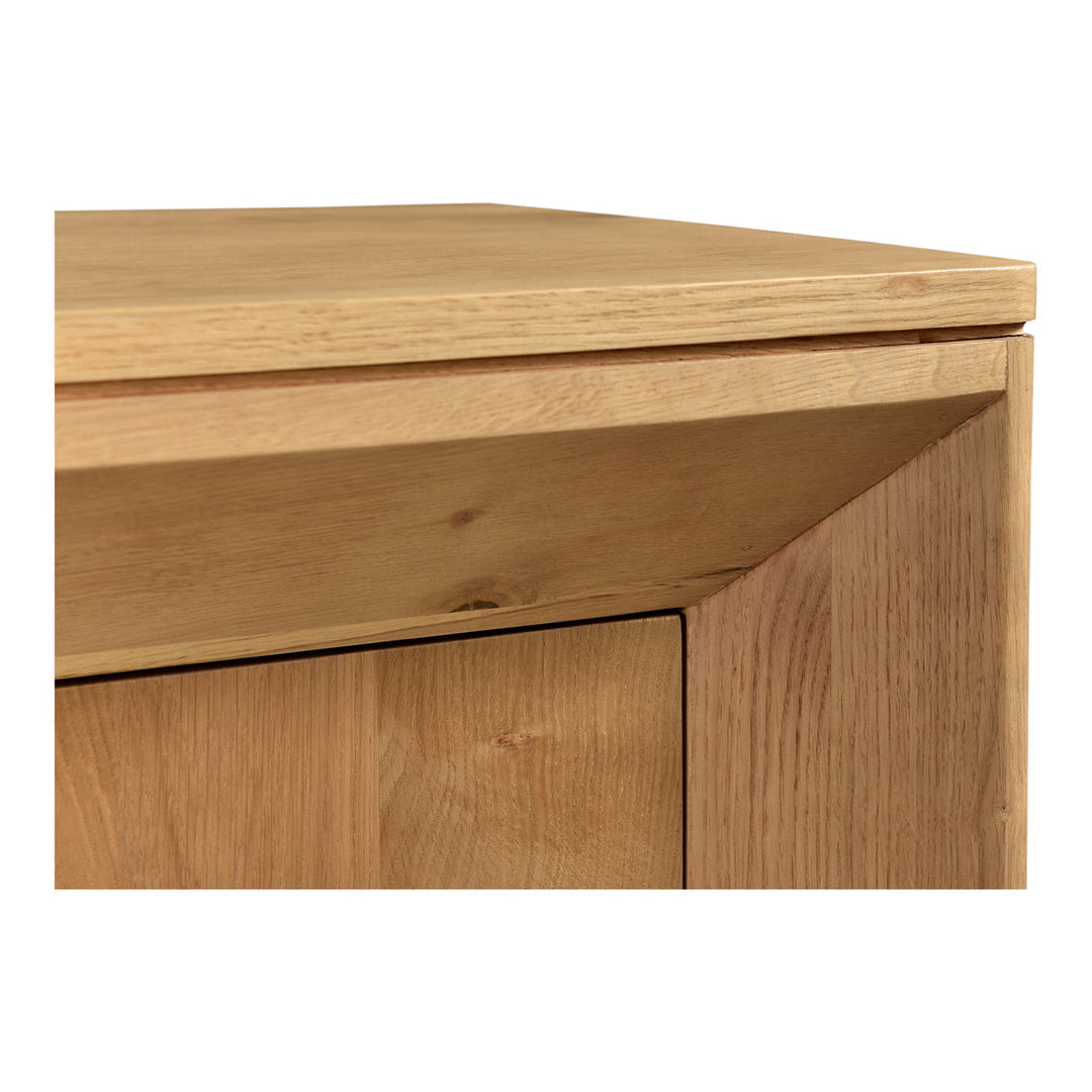 Angle Oak Sideboard Large