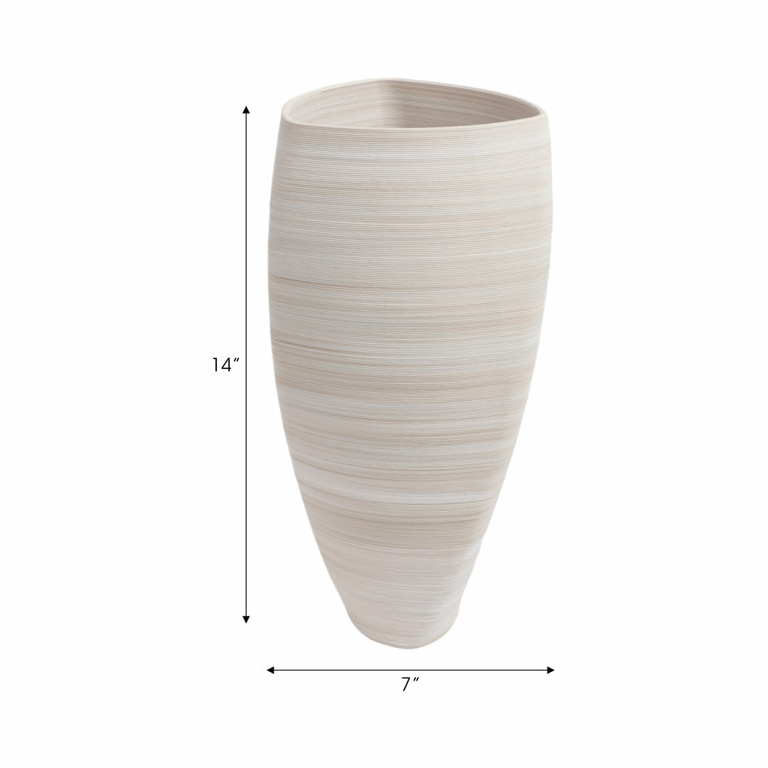 Asmara 3d Printed Porcelain Vase, Multi