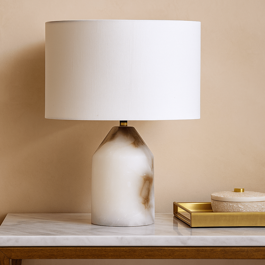 Alabaster Table Lamp