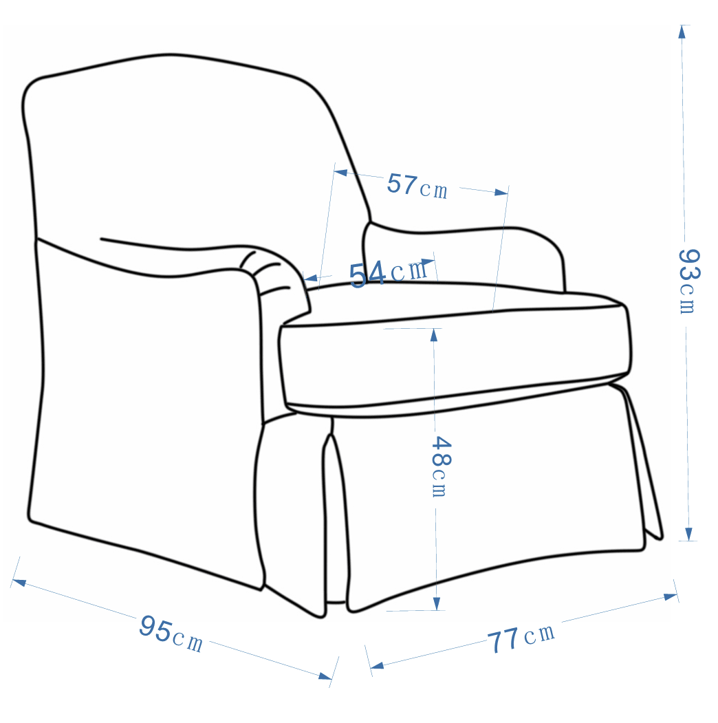 Alpine Accent Chair 77cm