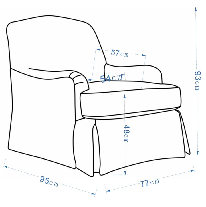 Alpine Accent Chair 77cm
