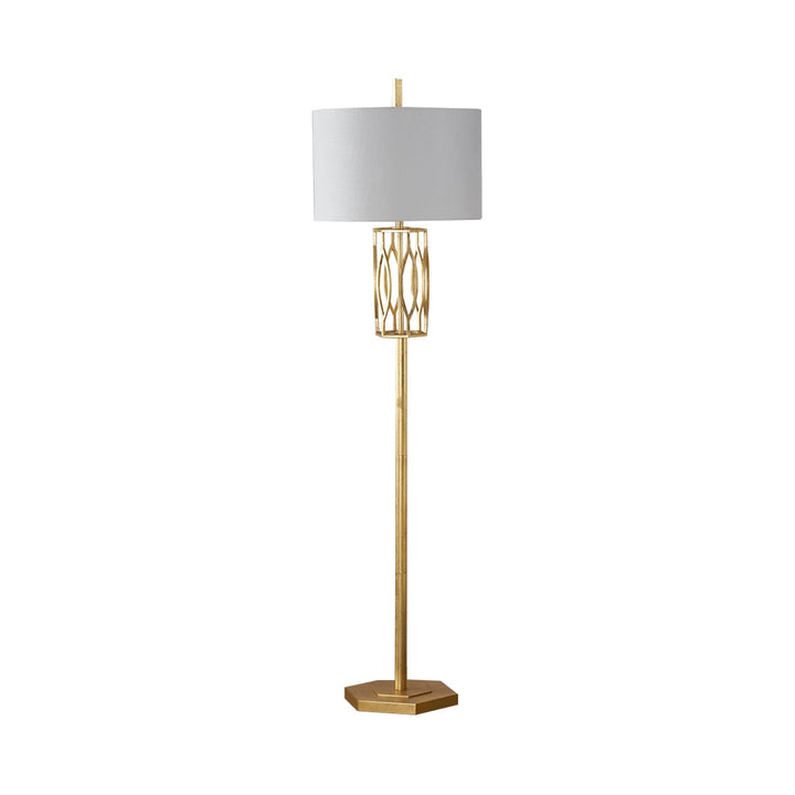 Gold Finish 65"H Floor Lamp