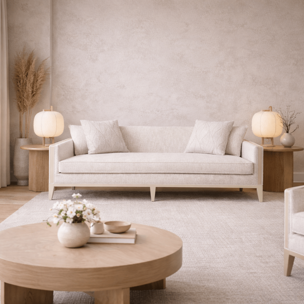 AlReem Mocha Loveseat