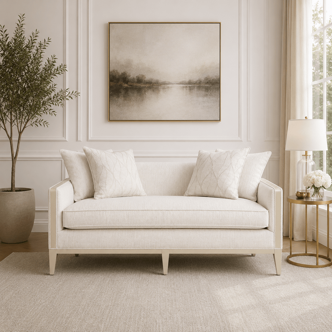 AlReem Mocha Loveseat