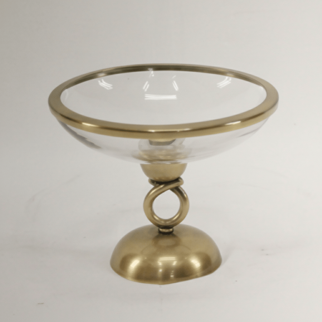 ANTIQUE BOWL ON STAND