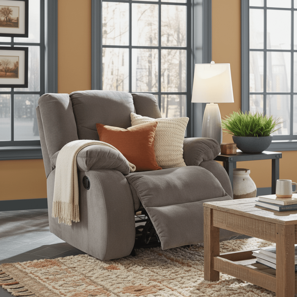 Ardsley 4-Piece Sectional with Chaise with Free Tulen Recliner
