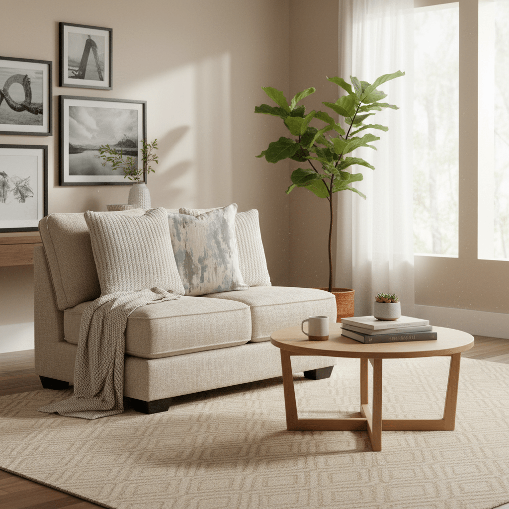 Ardsley 5-Piece Sectional with Chaise with Free Tulen Recliner