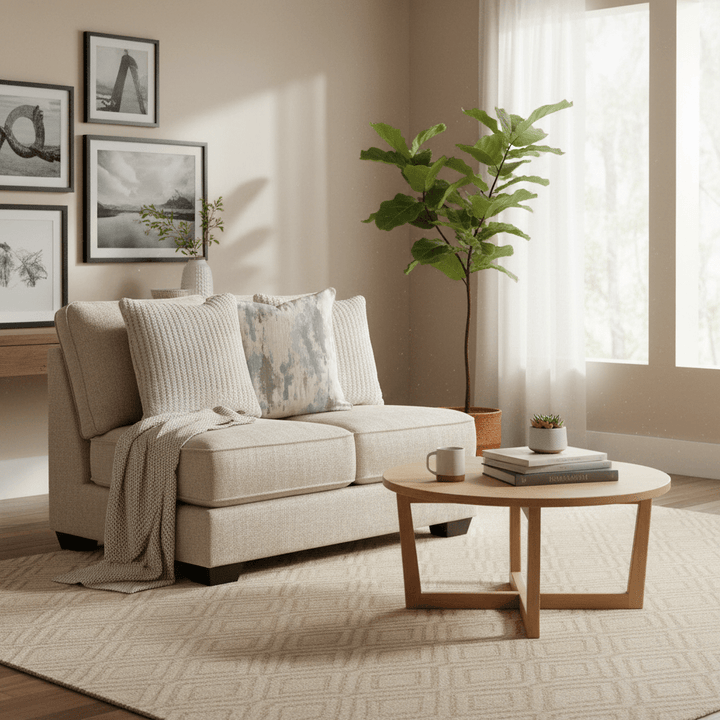 Ardsley 5-Piece Sectional with Chaise with Free Tulen Recliner