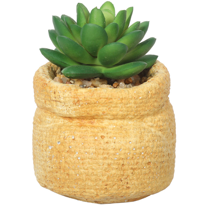 Artificial Potted Succulent Plants 11CM Indoor