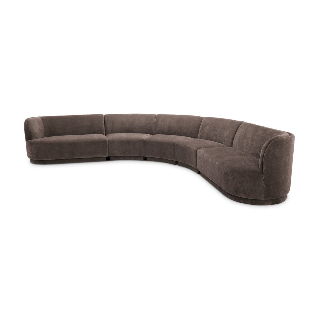 Yoon Radius Modular Sectional Umbra Grey