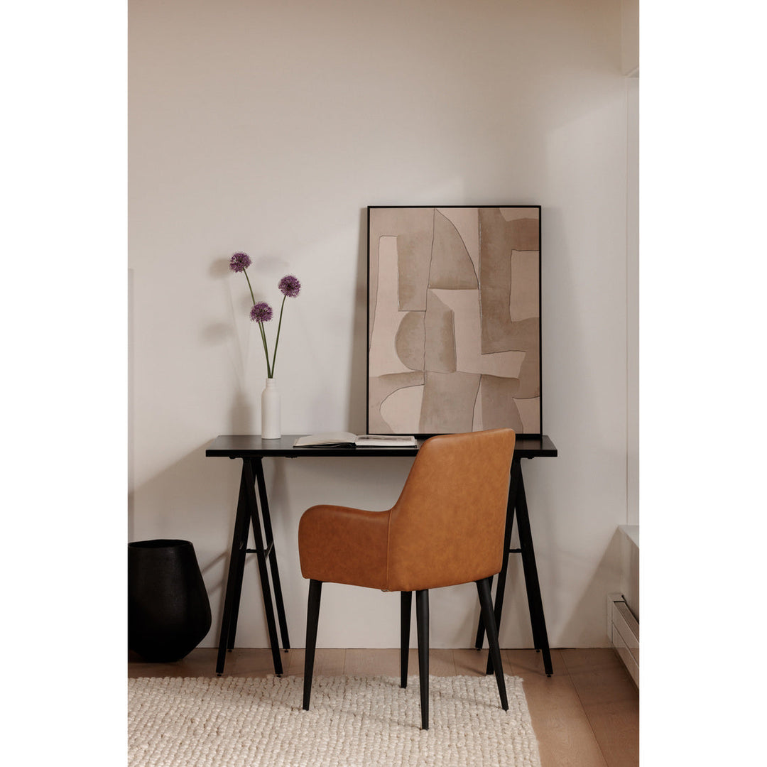 Cantata Dining Chair Tawny Vegan Leather-M2