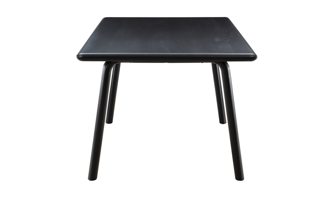 Malibu Dining Table Black Ash
