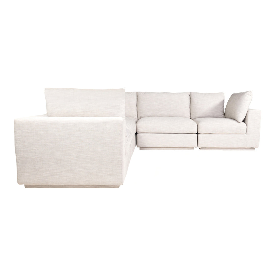 Justin Classic L Modular Sectional Taupe