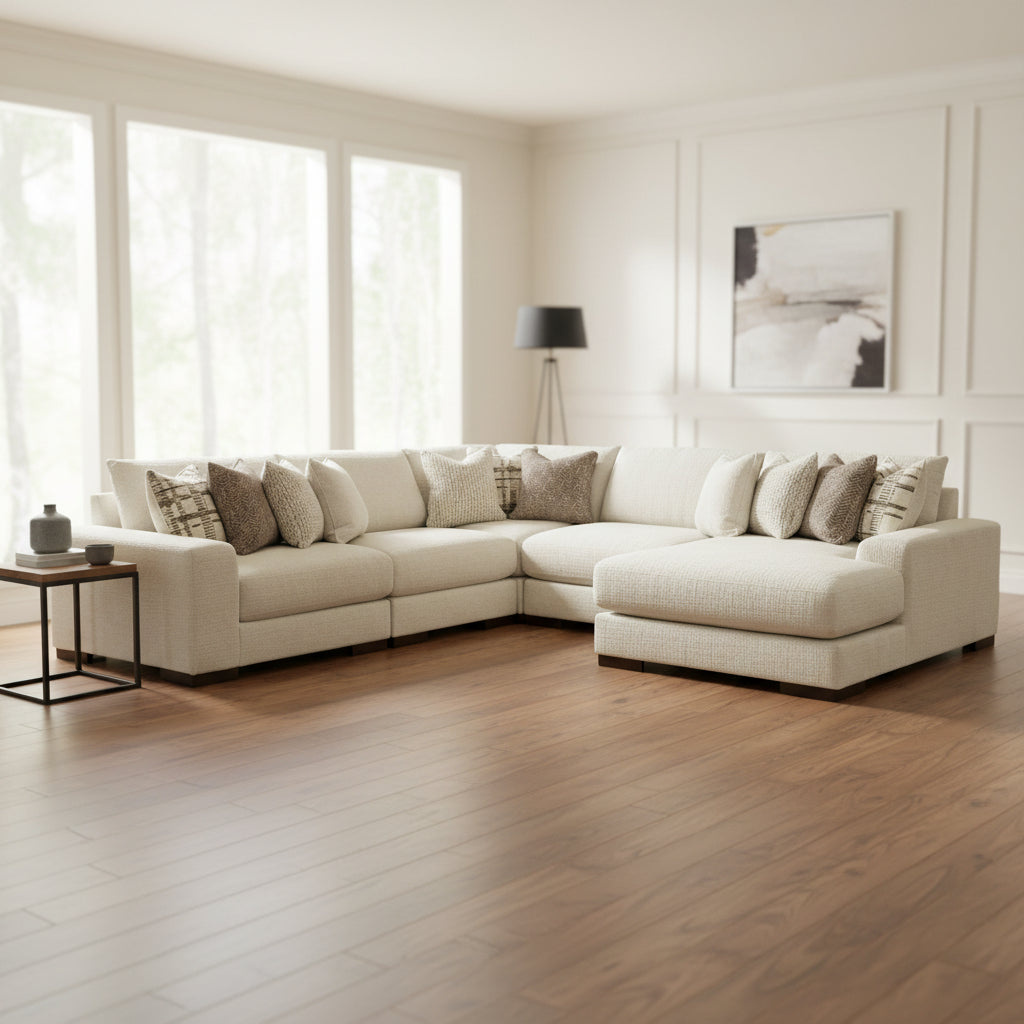 Barrelton 5-Piece Sectional with Chaise
