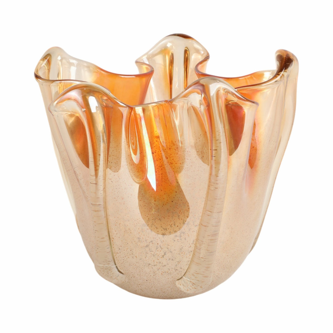Bartoli Artisan Blown Glass  Vase