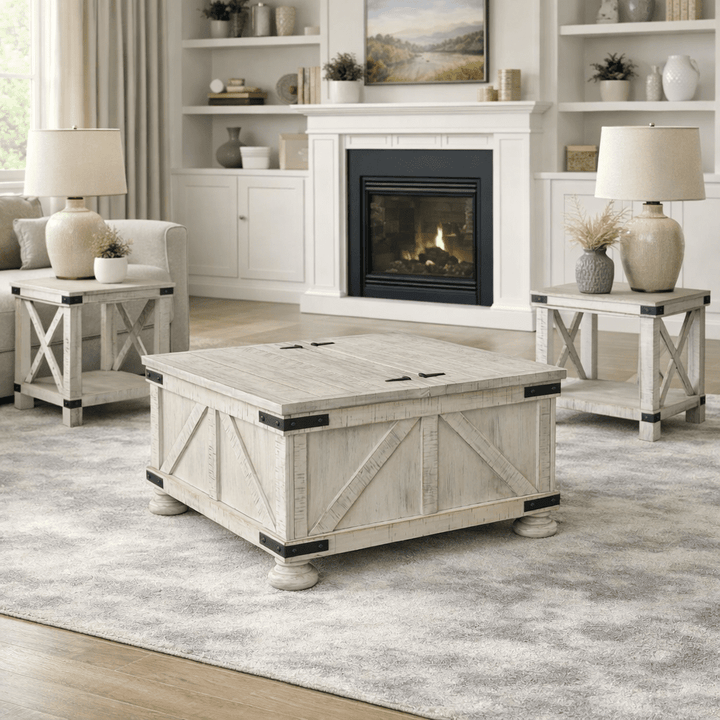 Bayless 4-Piece Sectional with Carynhurts Table (Set of 3) Offer