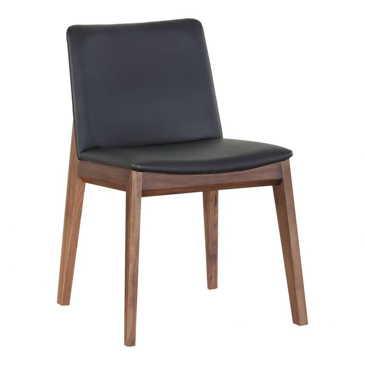 Deco Dining Chair Black Pvc-M2